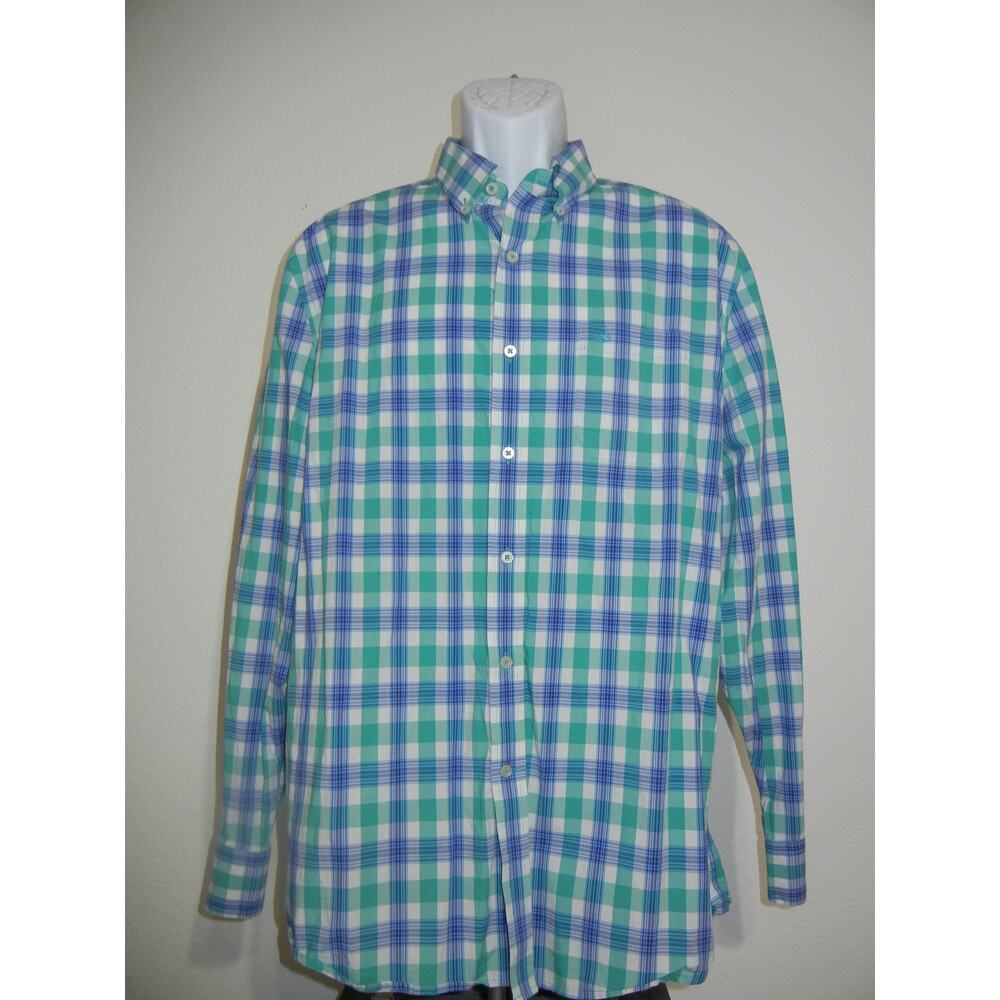 Southern Tide Shirt Men’s Large Classic‎ Fit Long Sleeve Button Down Plaid